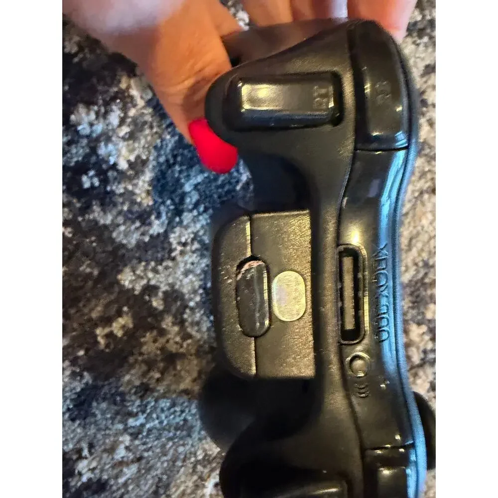 Xbox 360 Black Wireless Controller
